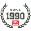 Since 1990 100% original