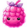 Kawaii Raspberry Cuddle Character