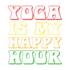 Yoga is my happy hour