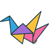 Colorata Gru Origami