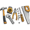 Illustration d’outils pour artisans
