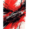 Frenzied Red Black Japan