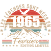 Légende vivante depuis février 1965