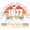 Légende vivante depuis février 1977