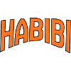 Habibi Curve Lettering Print