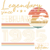 Février 1995 anniversaire 1995 légendes Février