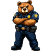 Bear Police - Brown Bear