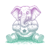 Football Elephant