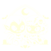 Duo de vampires adorables nocturnes