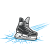 Hockey Skate– Eishockey Fan