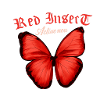 Red Butterfly Freedom Fans Gift Idea