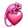 Unusual Gift Valentine's Day – Chameleon