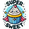 Super Cupcake Held