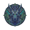 Dragon Sarcelle - Mandala