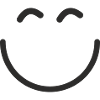 Souriant. Minimal. Certain.