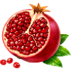 Half Pomegranate Realistic