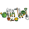 Cartoon Garden Tools – Funny Garden Design