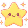Cuddly star with a smile