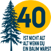 40th Birthday Tree Saying