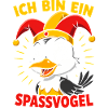 Fuglekostyme, spøkefugl, narr, morsom, karneval, humor