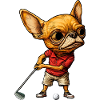 Chihuahua Golfers