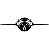 Palm Trees Beach Icon