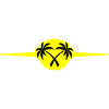 Palm Trees Beach Icon