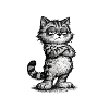 Grumpy Katze – Chef Vibes (Sketch Attitude)