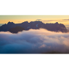 Kaisergebirge über Nebelmeer