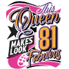 Reine du 81e anniversaire