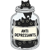 Antidépresseurs Cat Jar
