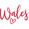 Wales Heart Women's Love Wales