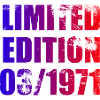 55th Birthday Limited Edition 03/1971
