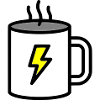 Strong Coffee Cup Electricity