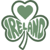 Ireland, Ireland Shamrock with Heart