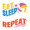 Volleyball Saying Beachvolleyball