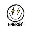 Lightning Smile Energy Tee