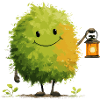 Bush Friend with Lantern