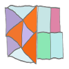 Geometric Patchwork Mosaic