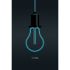 Think – Creative Neon Idea in Electric Blue