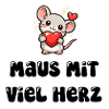 Maus mit viel Herz
