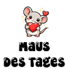 Maus mit Herz