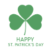 Trèfle Vert Saint Patrick