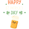 Saint-Patrick Happy Bière Dessin