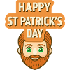 Saint Patrick Sourire Cartoon