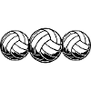 Volleyball Ball Team