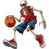 Basketball Skeleton