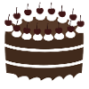 Kirsch-Schokoladen-Schwarzwald-Schichtkuchen