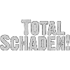 Total Schaden! Distressed Text