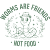 Worms are friends
